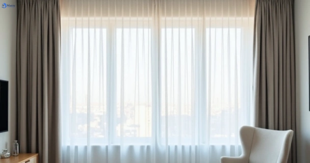 Freshly steam cleaned curtains in mitchell-park-vic QLD